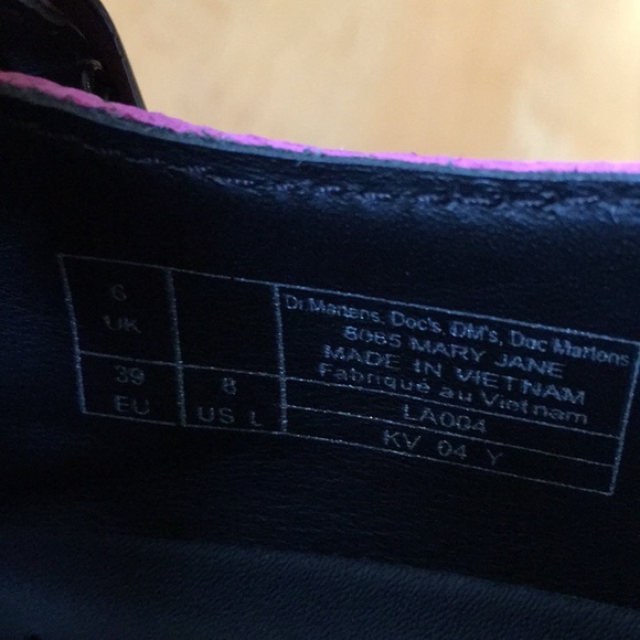 Dr. Martens 8065 Virginia Leather Mary Jane Shoes - Picture 8 of 16